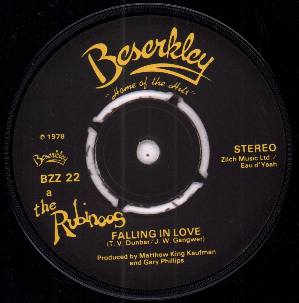 Rubinoos - Falling In Love - 7 Inch