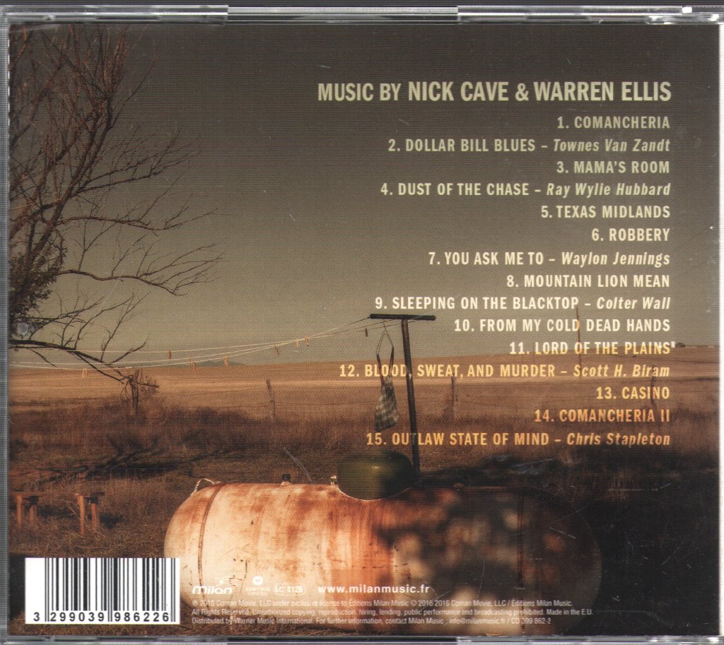 Nick Cave & Warren Ellis - Hell Or High Water (Original Motion Picture Soundtrack) - Cd