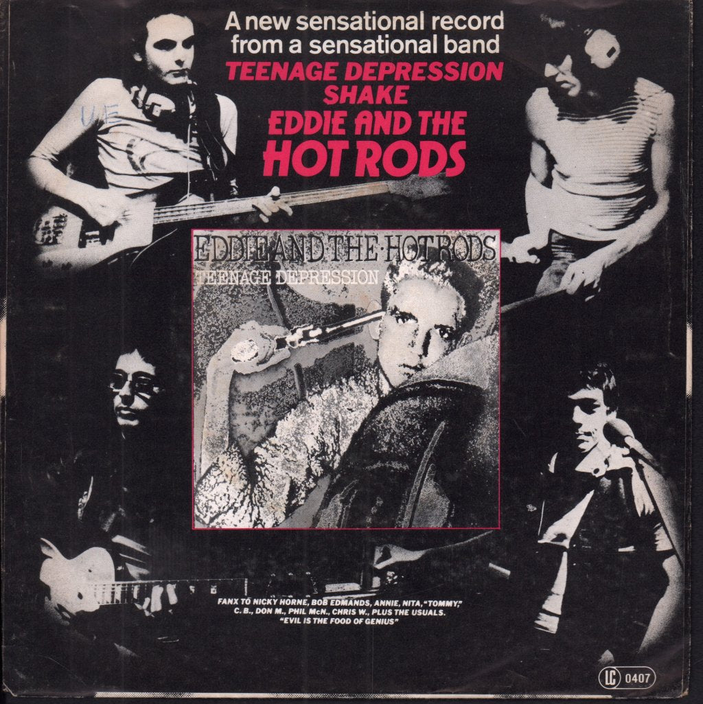 Eddie And The Hot Rods - I Might Be Lying - 7 Inch