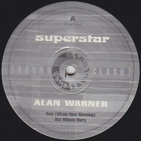 Superstar Vs. Alan Warner - Sound Clash - 10 Inch