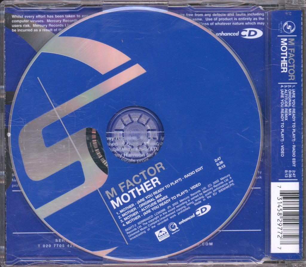 M Factor - Mother - Cd