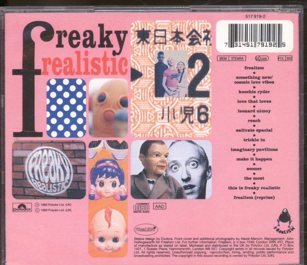 Freaky Realistic - Frealism - Cd