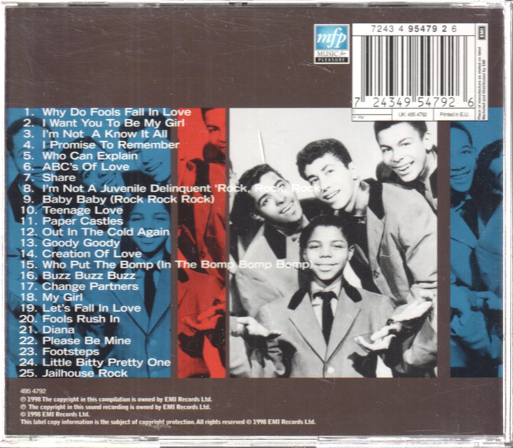 Frankie Lymon & The Teenagers - 25 Greatest Hits - Cd