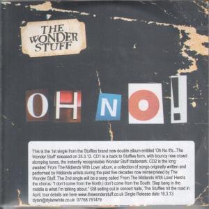 Wonder Stuff - Oh No - Cdr