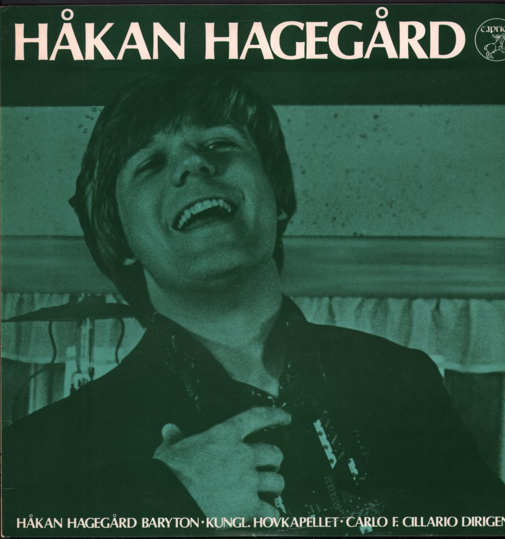 Hakan Hagegard - Hakan Hagegard, Baryton - Lp