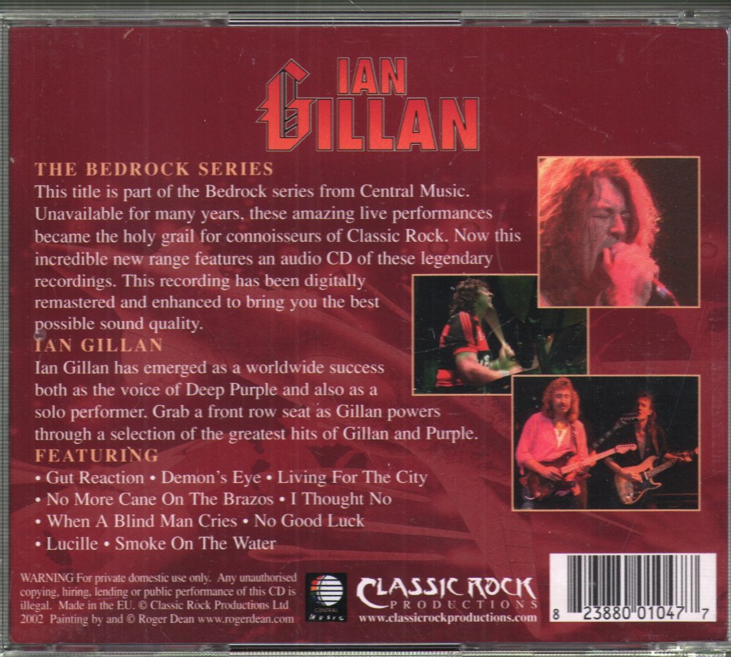 Ian Gillan - Live In Nottingham - Cd