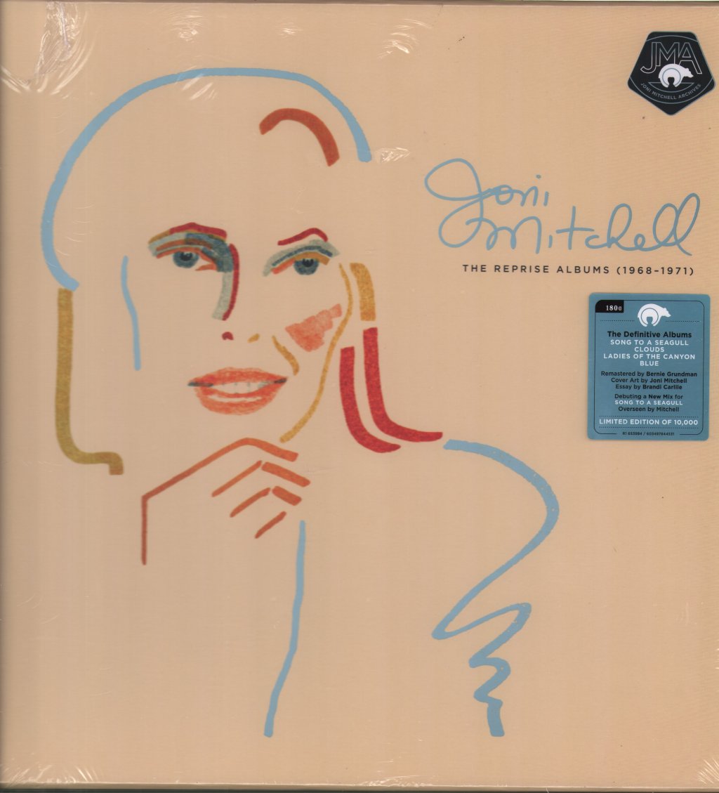Joni Mitchell - Reprise Albums (1968-1971) - Lp Set