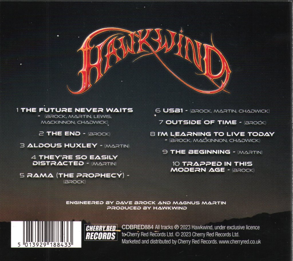 Hawkwind - Future Never Waits - Cd