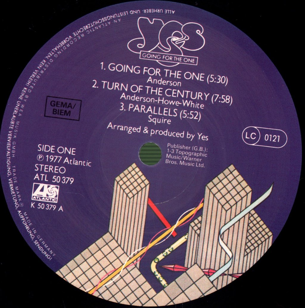 Yes - Going For The One - Lp