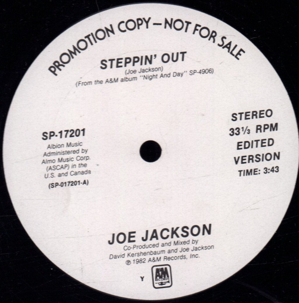 Joe Jackson - Steppin' Out - 12 Inch