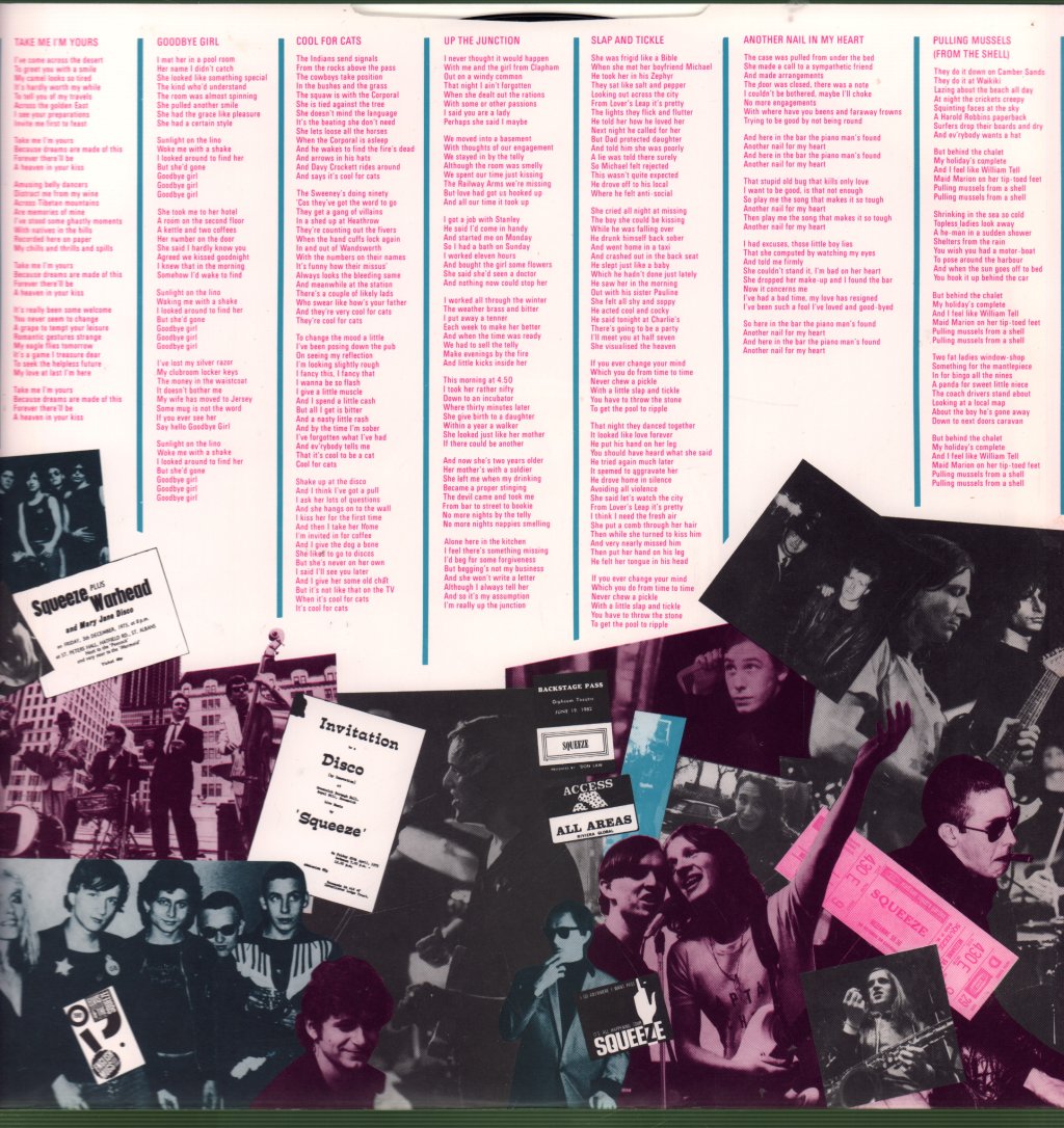 Squeeze - Singles 45'S And Under - Lp