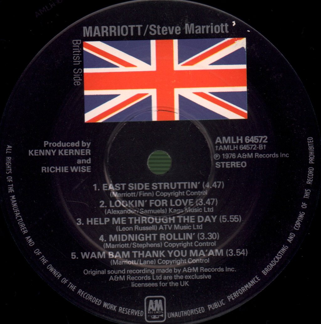 Steve Marriott - Marriott - Lp