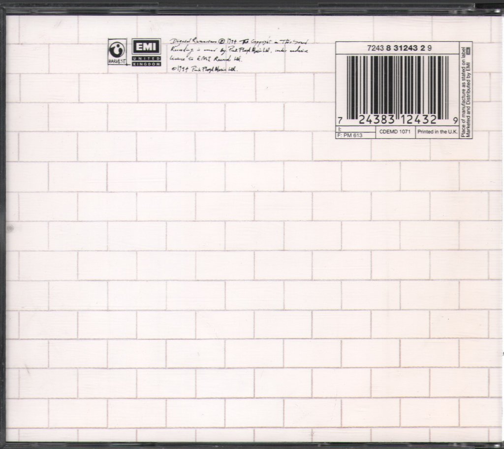 Pink Floyd - Wall - Cd Set