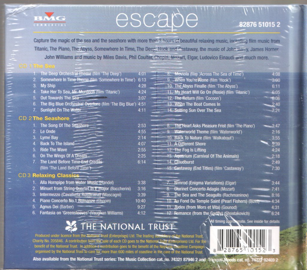 Various - Escape - Triple Cd