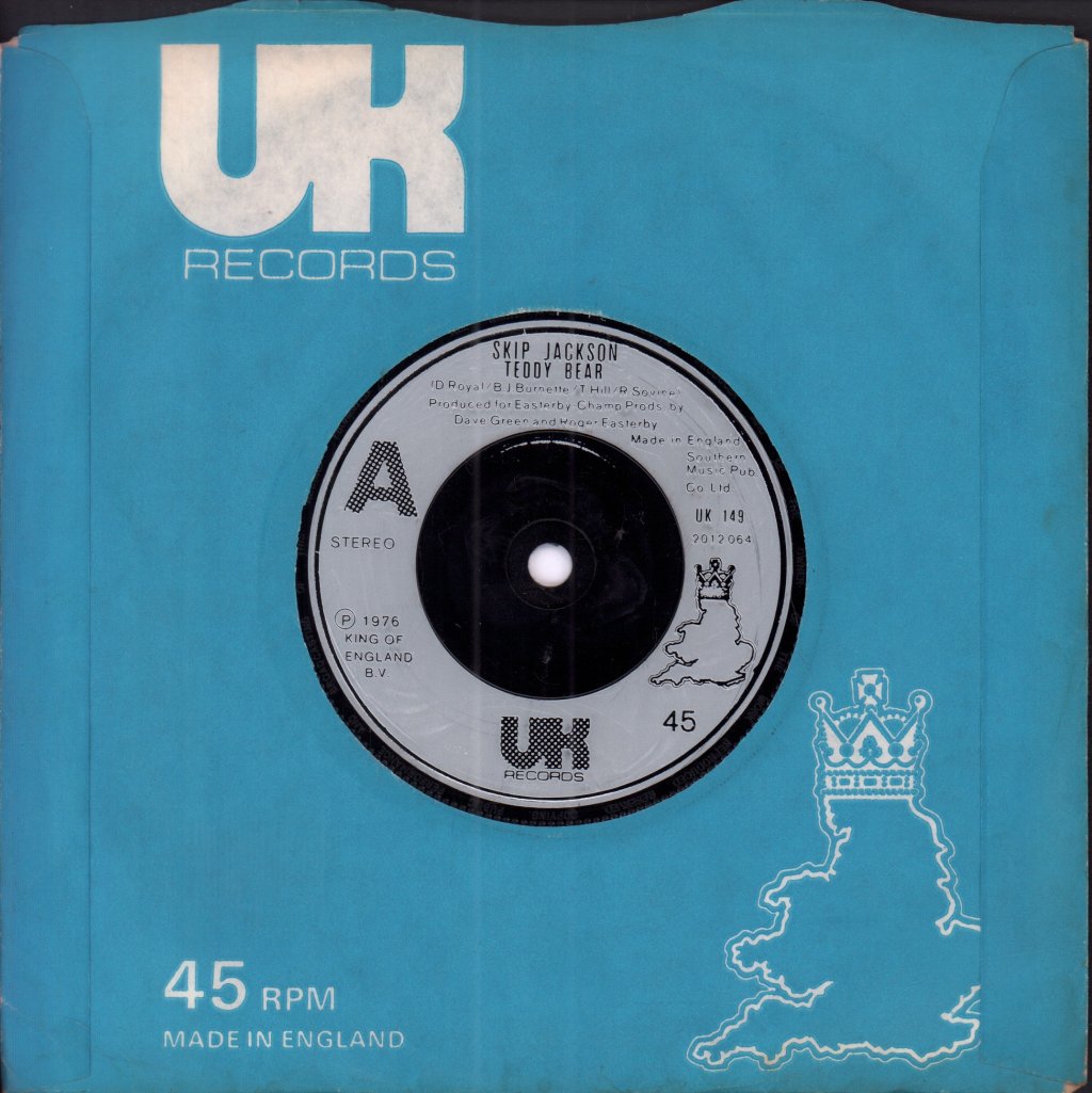Skip Jackson - Teddy Bear - 7 Inch