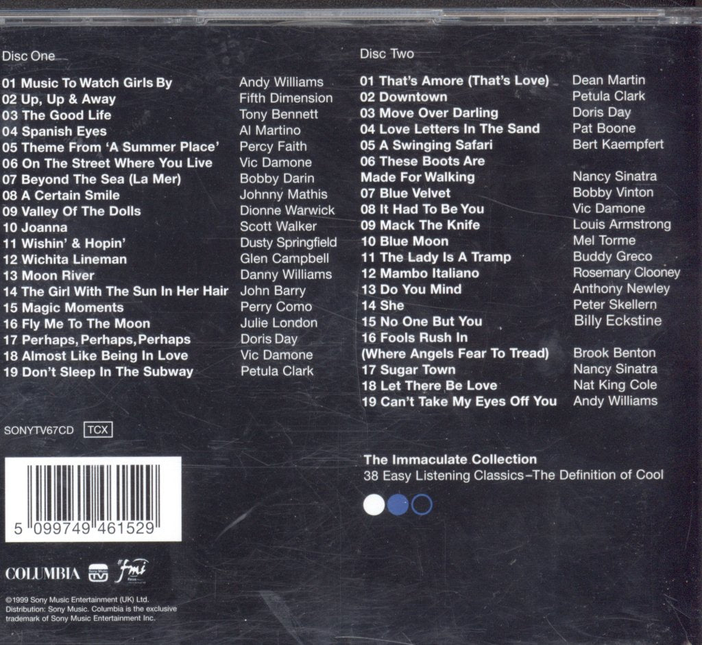 Various Artists - Music To Watch Girls By - Double Cd