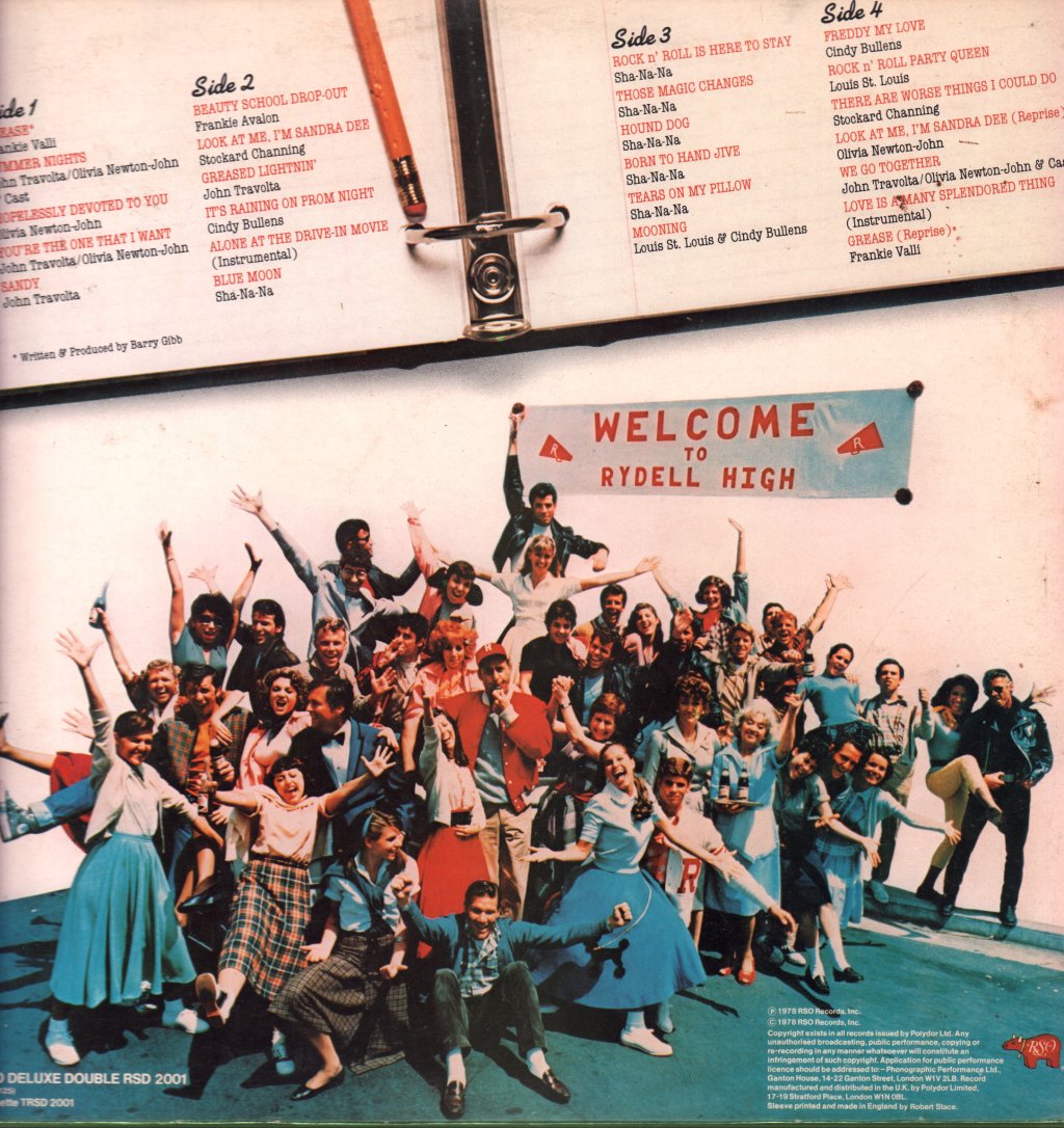 Various Artists - Grease (Original Movie Soundtrack) - Double Lp