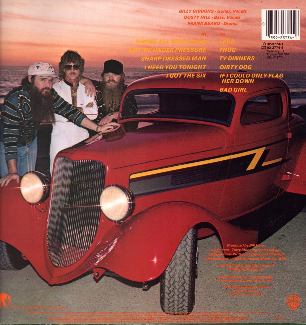 ZZ Top - Eliminator - Lp