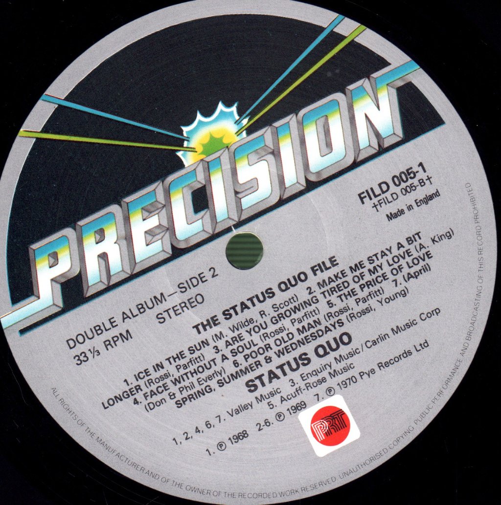 Status Quo - File Series - Double Lp
