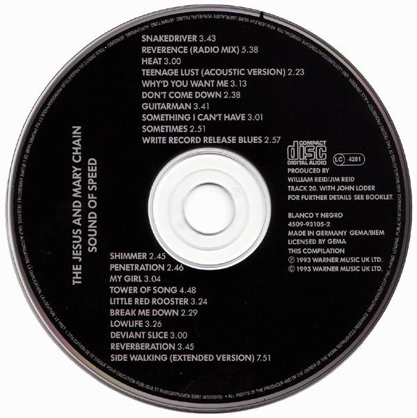 Jesus And Mary Chain - Sound Of Speed - Cd