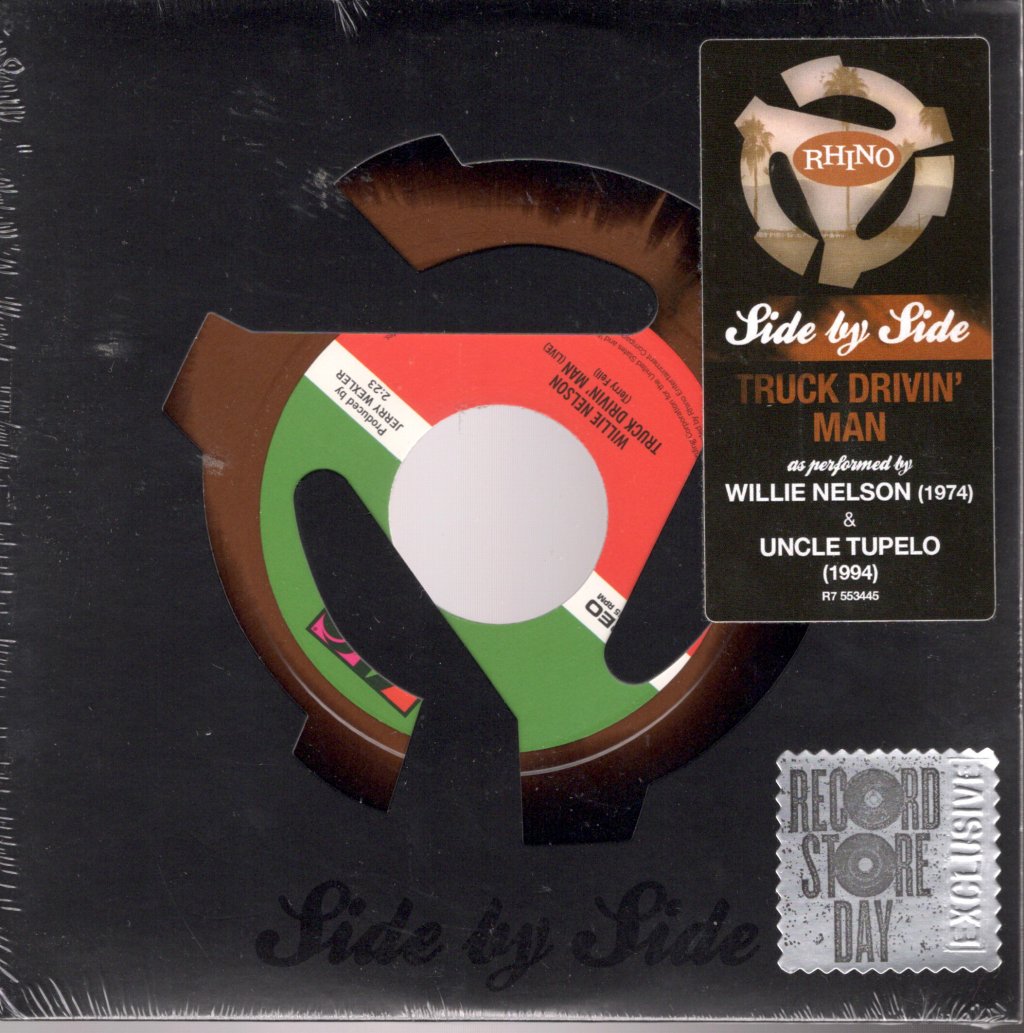 Willie Nelson / Uncle Tupelo - Truck Drivin' Man - 7 Inch