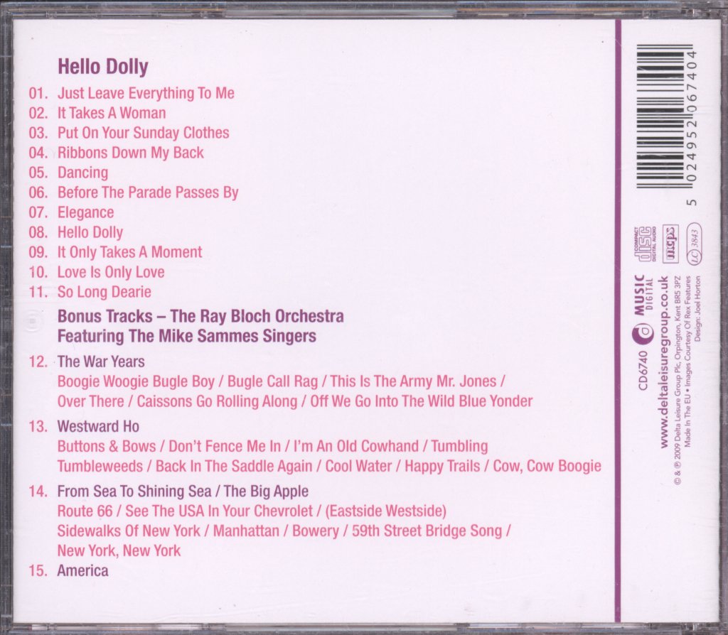 Mike Sammes Singers - Sound Of The Mike Sammes Singers (Hello Dolly) - Cd