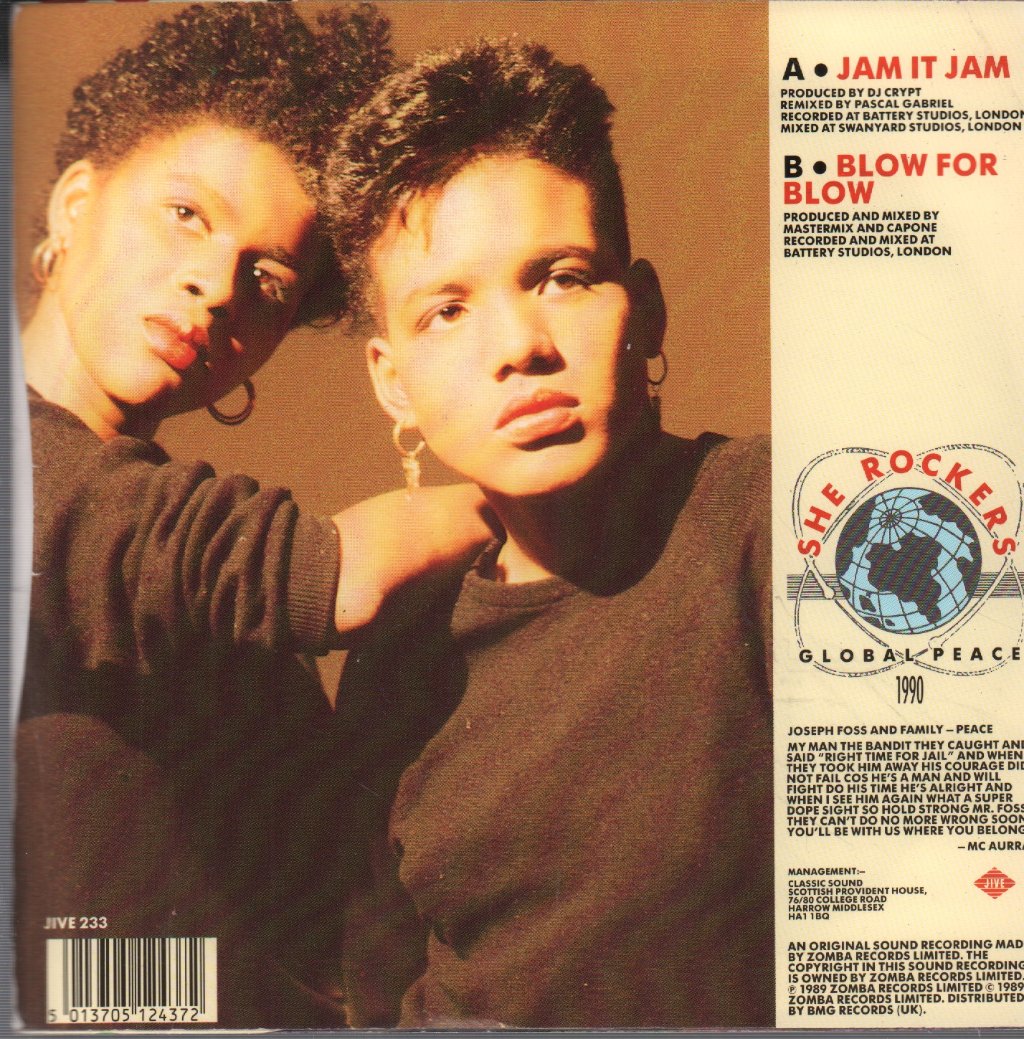 She Rockers - Jam It Jam - 7 Inch