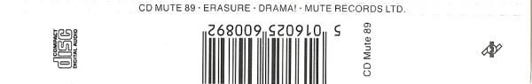 Erasure - Drama! - Cd