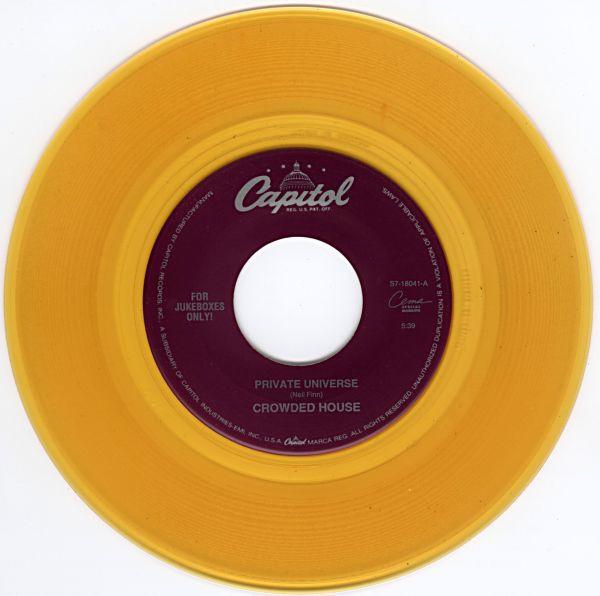 Crowded House - Private Universe - 7 Inch