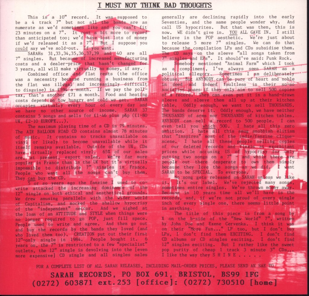 Field Mice - So Said Kay - 10 Inch