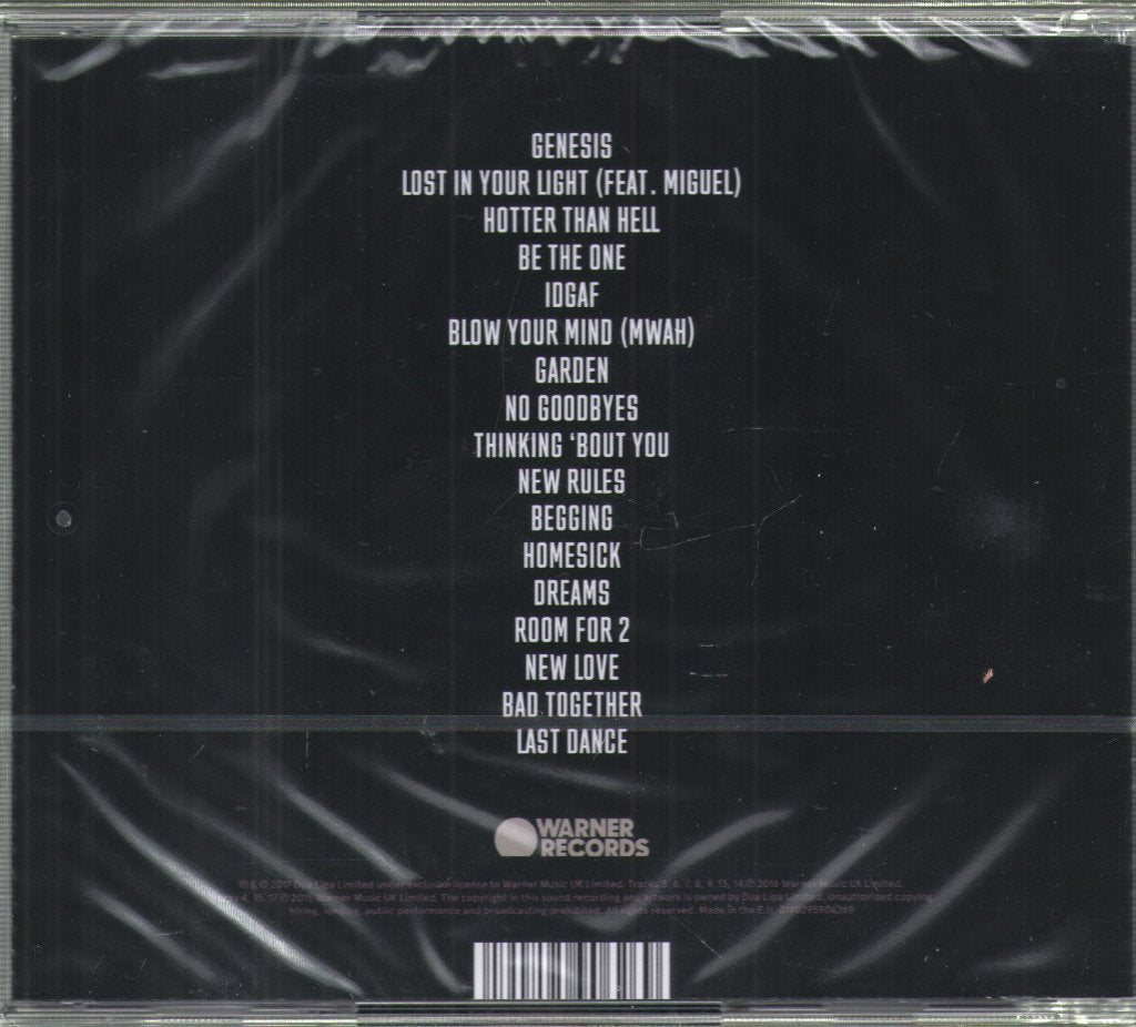 Dua Lipa - Dua Lipa - Cd