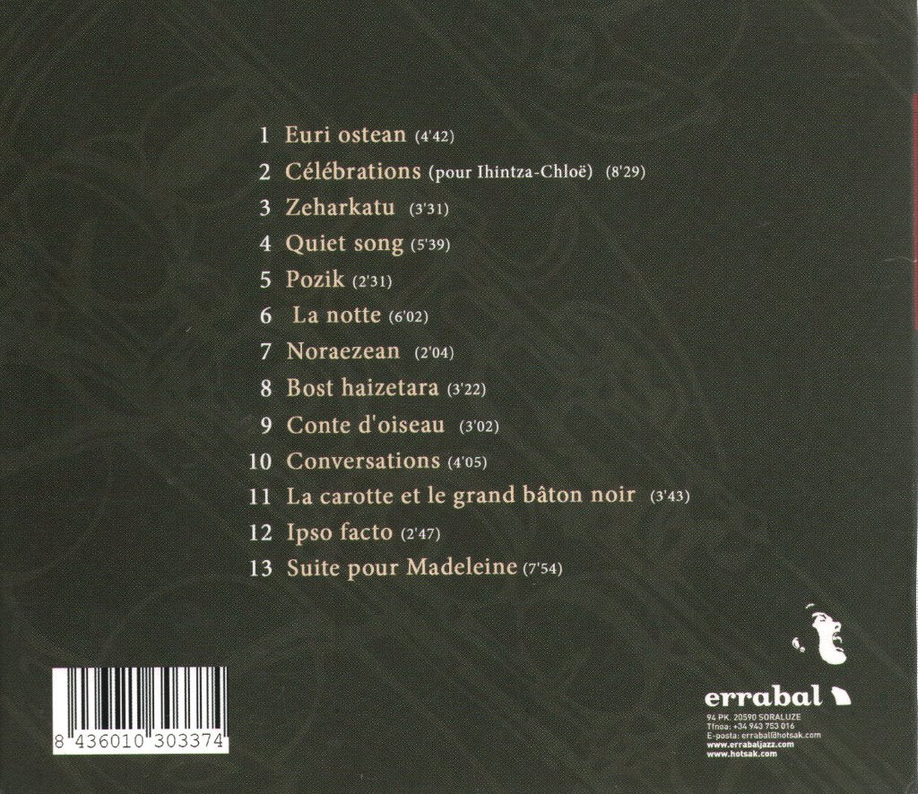 Jean Louis Hargous - Celebrations - Cd