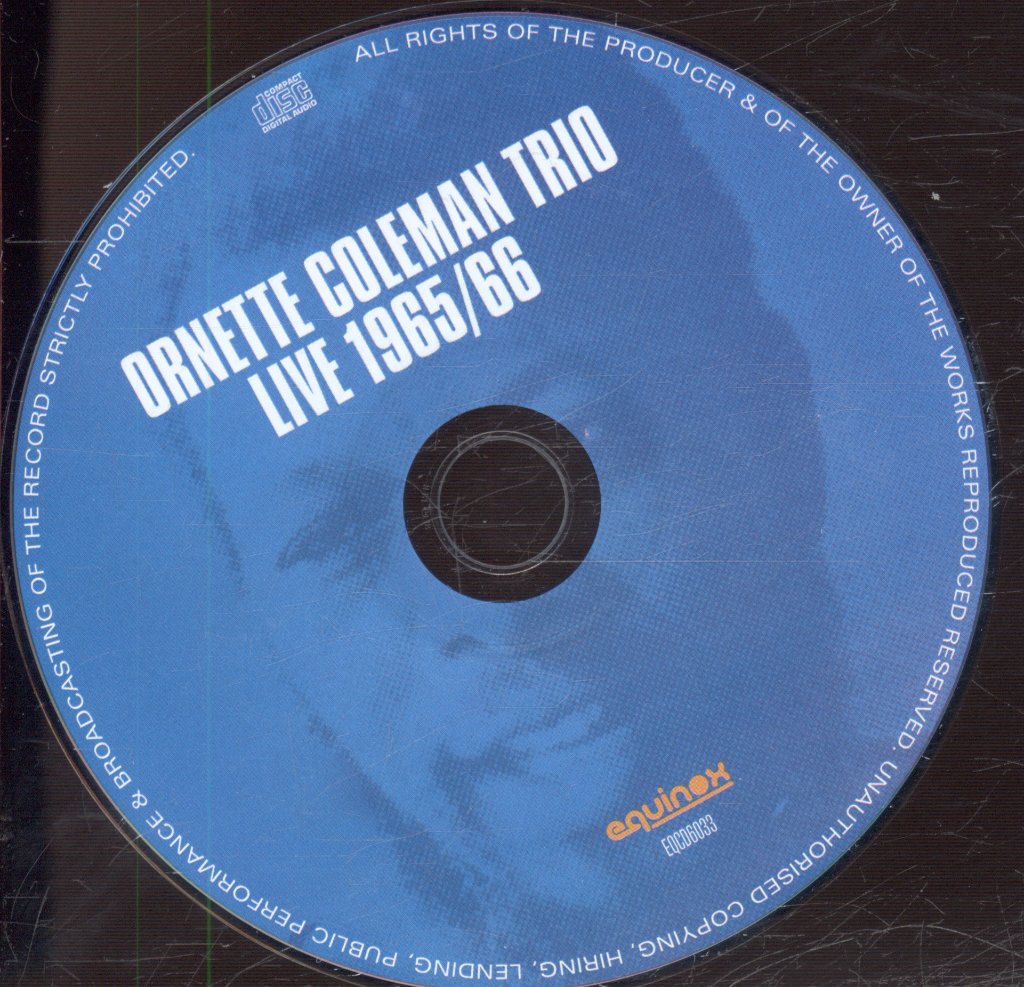 Ornette Coleman Trio - Live 1965/66 - Cd