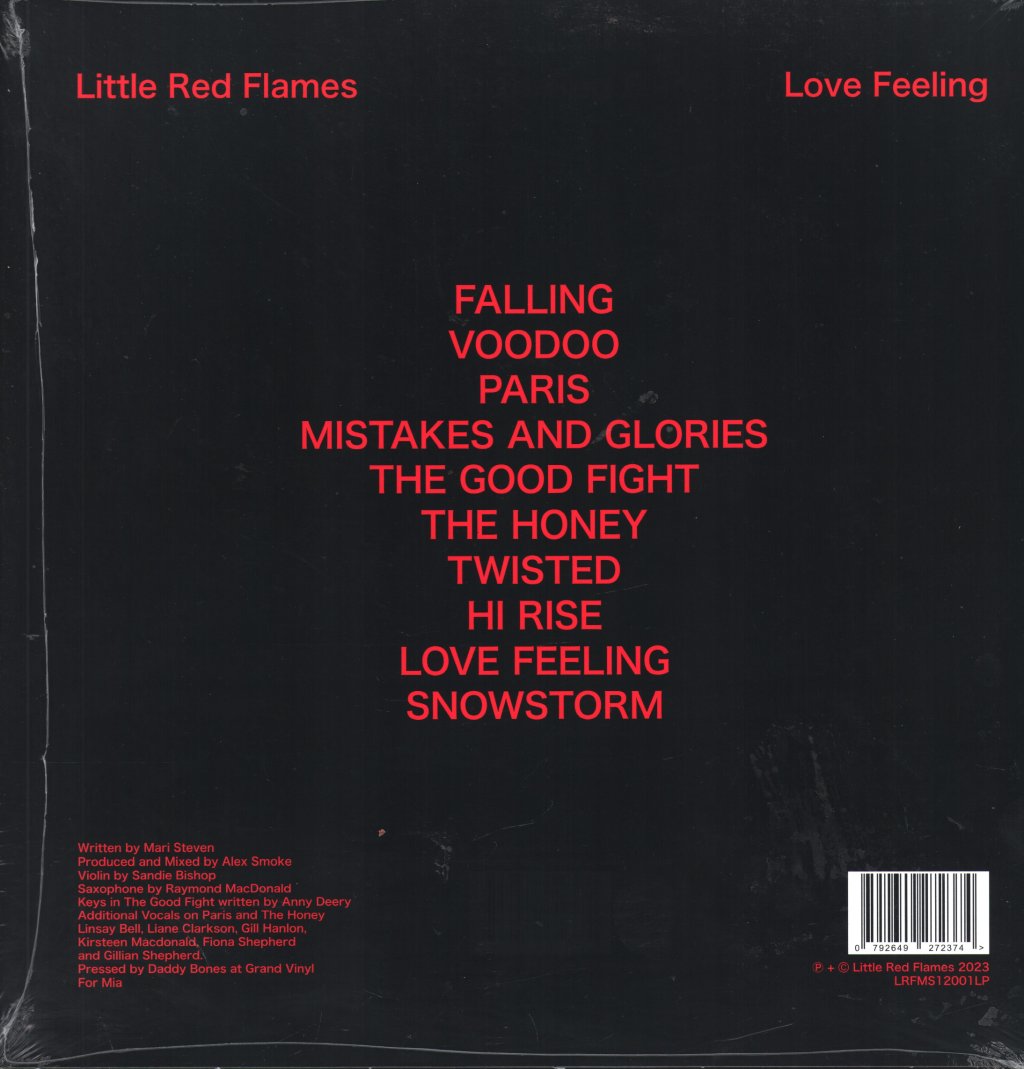 Little Red Flames - Love Feeling - Lp