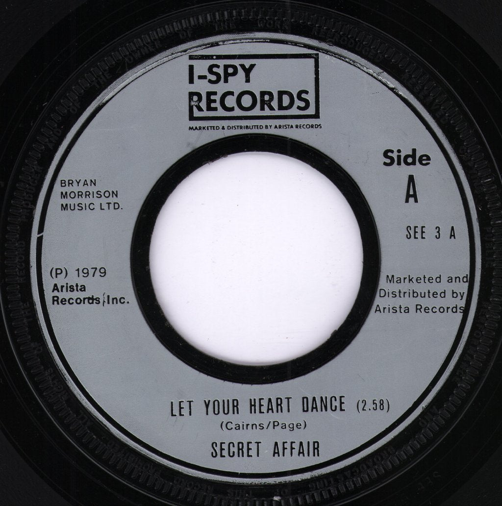 Secret Affair - Let Your Heart Dance - 7 Inch