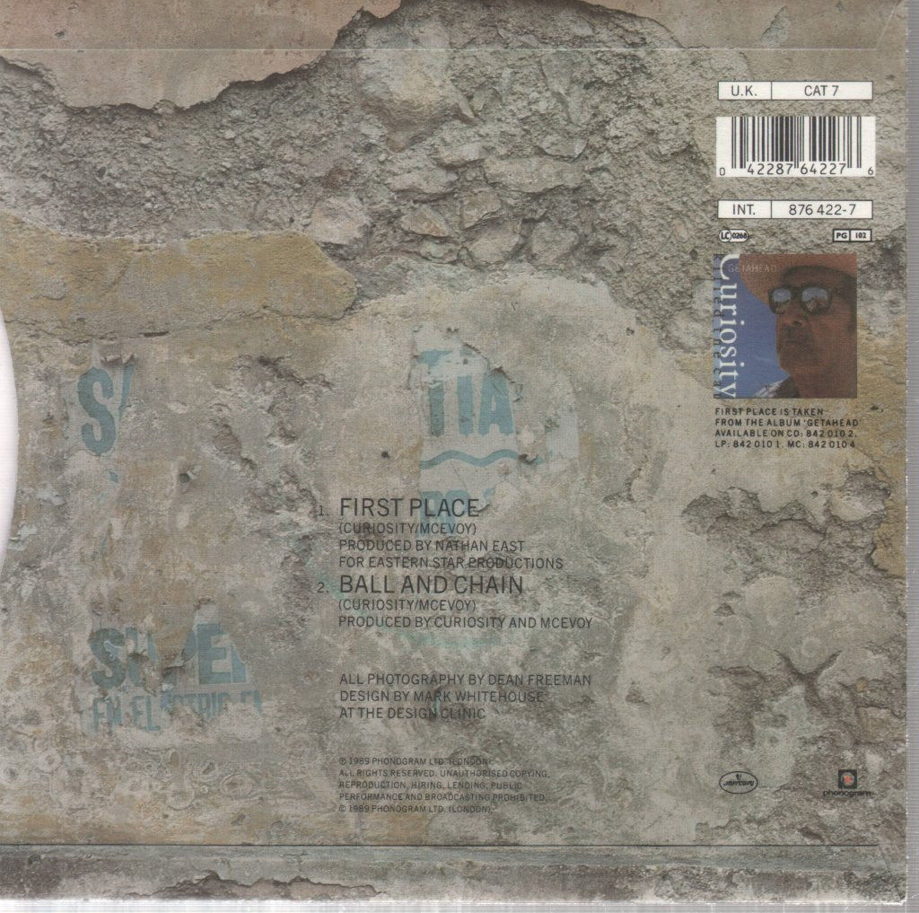 Curiosity Killed The Cat - First Place - 7 Inch