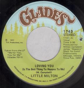 Little Milton - Loving You - 7 Inch
