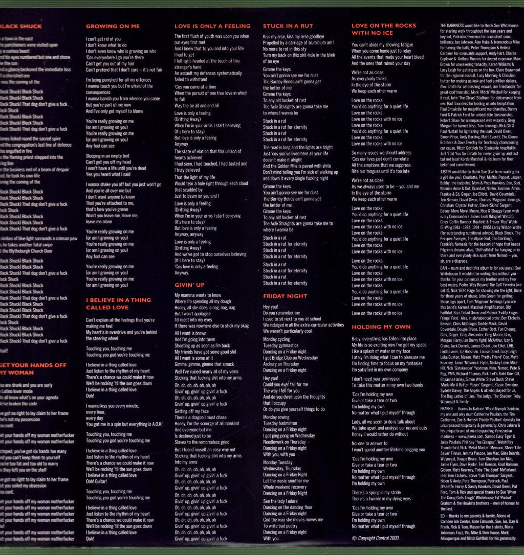 Darkness - Permission To Land - Lp