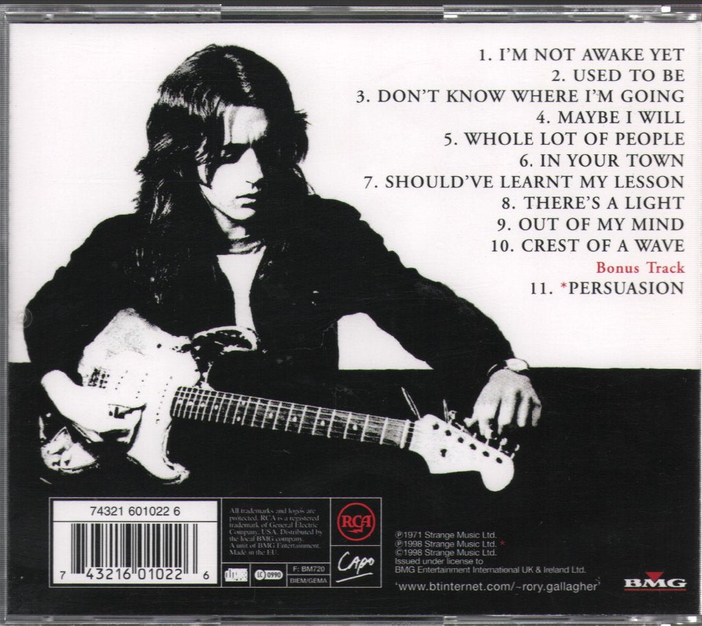 Rory Gallagher - Deuce - Cd