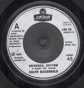 Ralph Macdonald - Universal Rhythm - 7 Inch