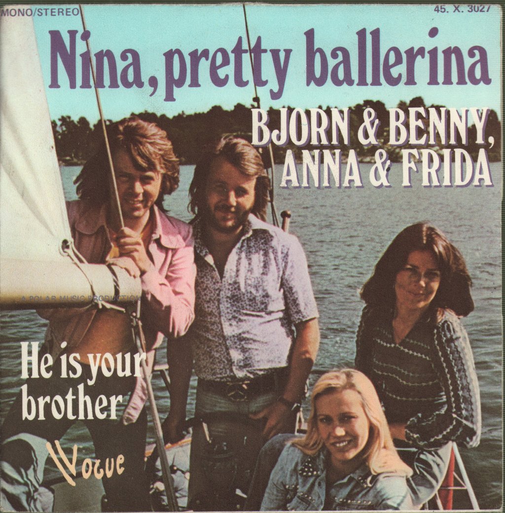 Björn & Benny, Agnetha & Anni-Frid - Nina, Pretty Ballerina - 7 Inch