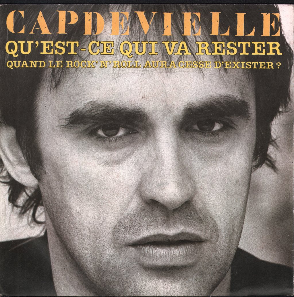 Jean-Patrick Capdevielle - Qu'est Ce Qui Va Rester - 7 Inch