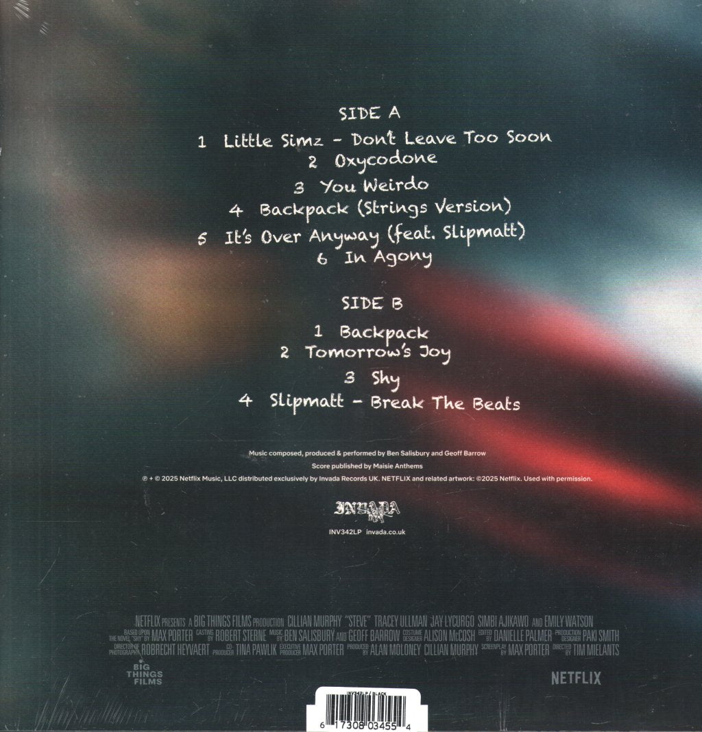 Ben Salisbury And Geoff Barrow - Steve (Soundtrack From the Netflix Film) - Lp