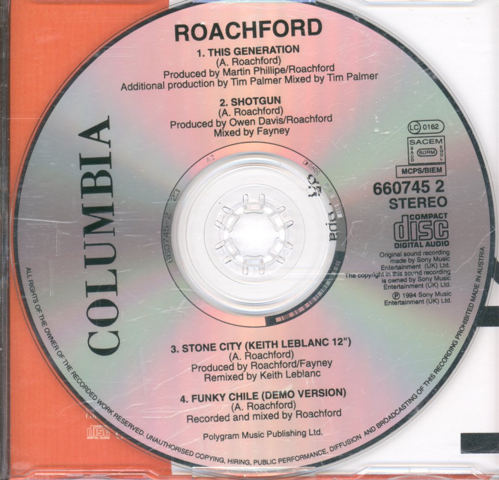 Roachford - This Generation - Cd