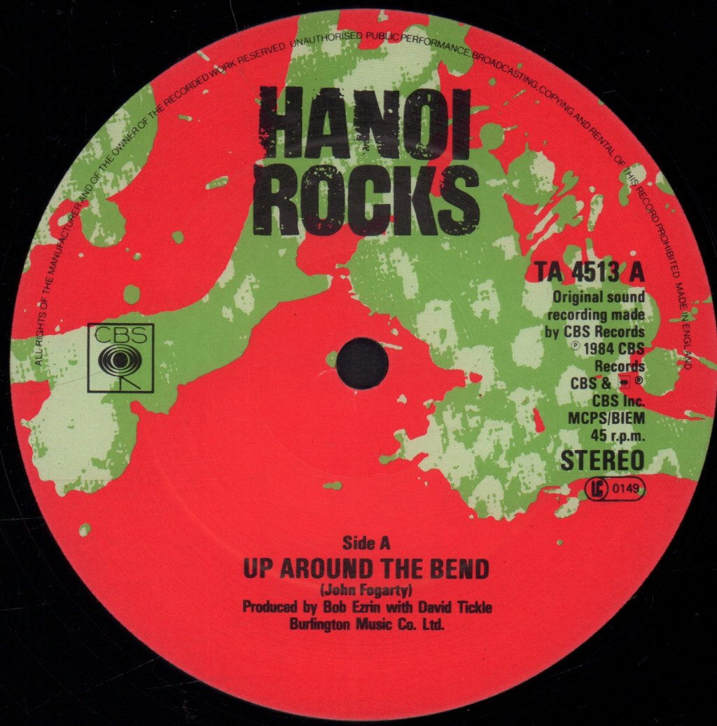 Hanoi Rocks - Up Around The Bend - 12 Inch