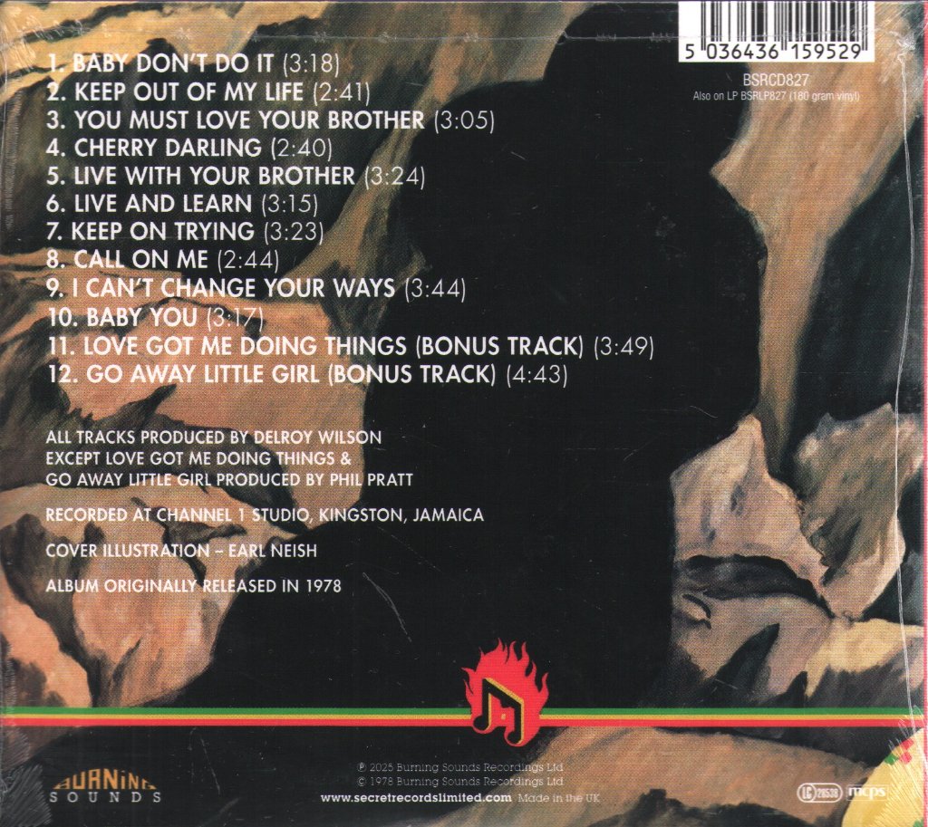 Delroy Wilson - Lover's Rock - Cd