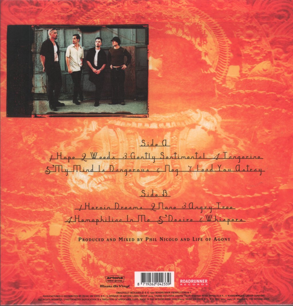 Life Of Agony - Soul Searching Sun - Lp