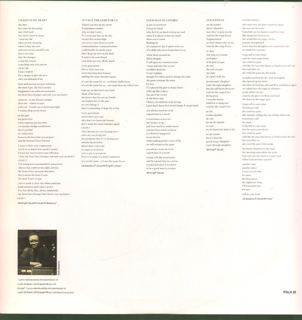 Level 42 - World Machine - Lp