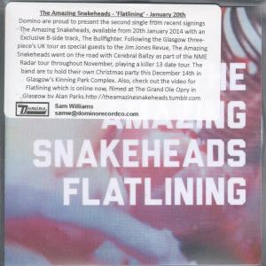 Amazing Snakeheads - Flatlining - Cdr