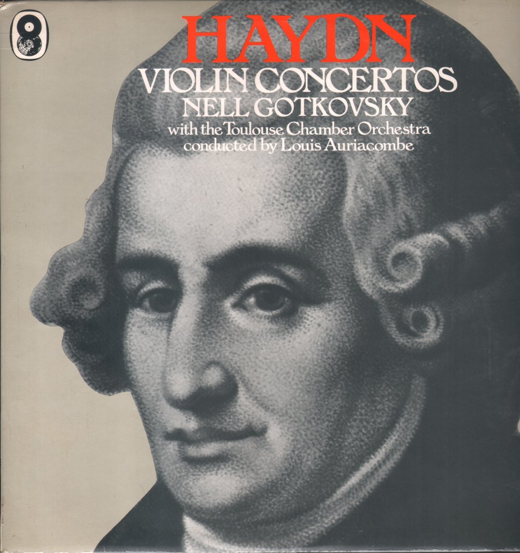 Nell Gotkovsky / Toulouse Chamber Orchestra / Louis Auriacombe - Haydn Violin Concertos - Lp